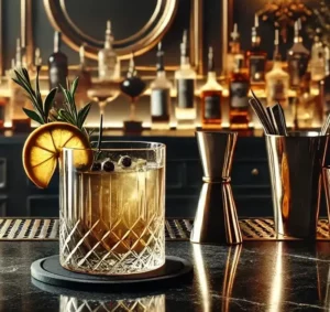 image de cocktail sur un bar