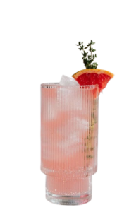 Spring blossom cocktail