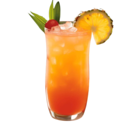 Tropical Sunrise Cocktail